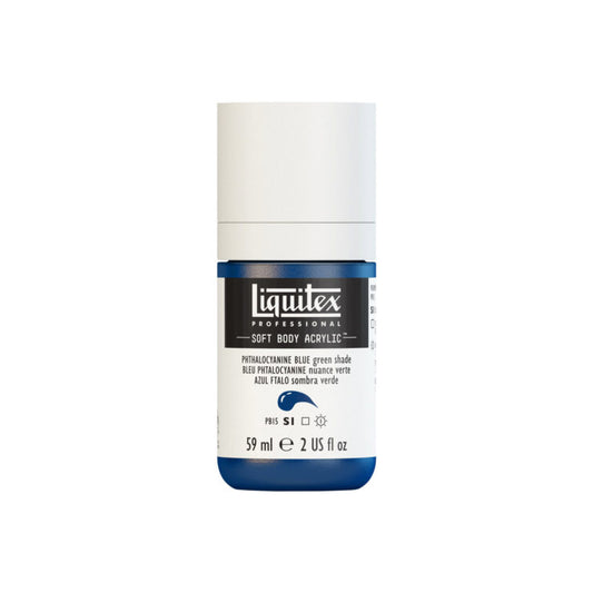 Liquitex Soft Body Acrylic Phthalo Blue Green Shade 59ml