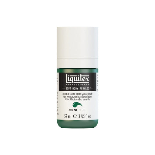 Liquitex Soft Body Acrylic Phthalo Green Yellow Shade 59ml