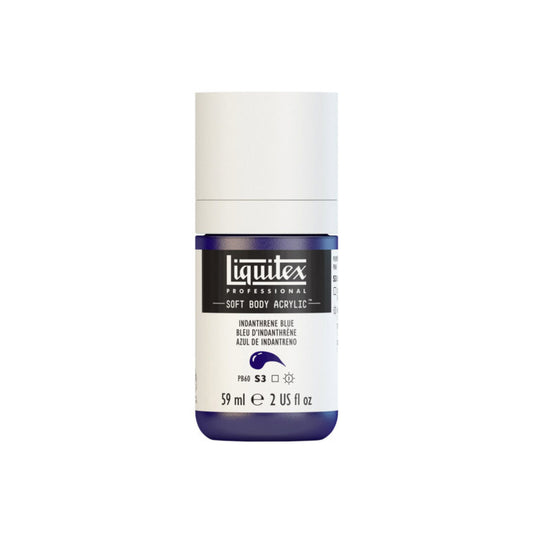 Liquitex Soft Body Acrylic Indanthrene Blue 59ml