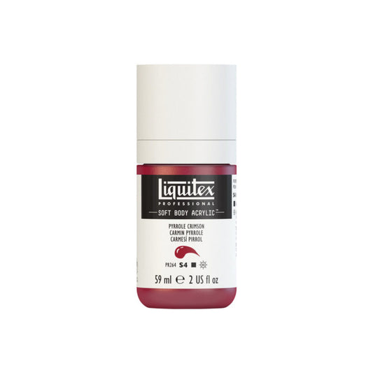 Liquitex Soft Body Acrylic Pyrrole Crimson 59ml