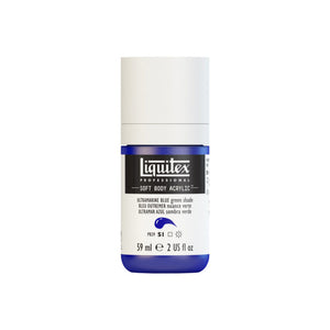 Liquitex Soft Body Acrylic Ultramarine Blue Green Shade 59ml