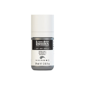 Liquitex Soft Body Acrylic Neutral Gray 5 59ml