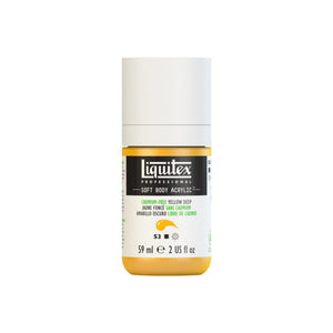 Liquitex Soft Body Acrylic Cadmium Free Yellow Deep 59ml
