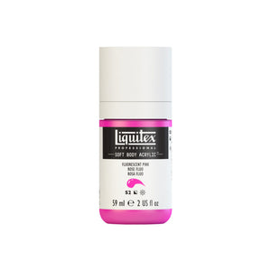 Liquitex Soft Body Acrylic Fluorescent Pink 59ml