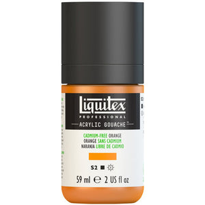 Liquitex Acrylic Gouache 59ml Cadmium Free Orange