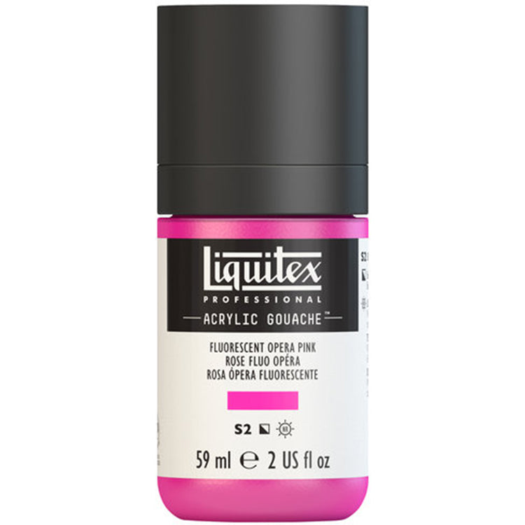 Liquitex Acrylic Gouache 59ml Fluorescent Pink