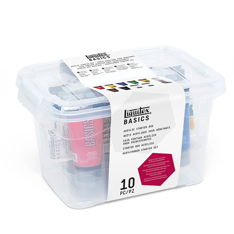 Liquitex Bascics Acrylic Starter Box Set