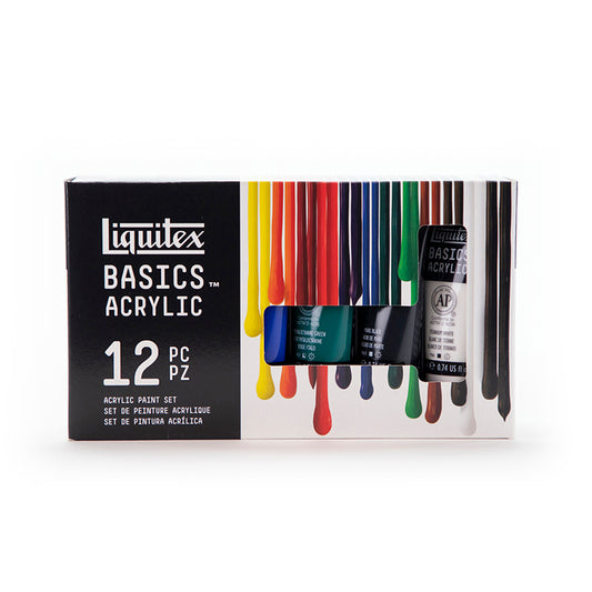 Liquitex Basics Set 12 22ml Tube Set
