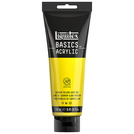 Liquitex Basics Acrylic Cadmium Light Yellow 250ml