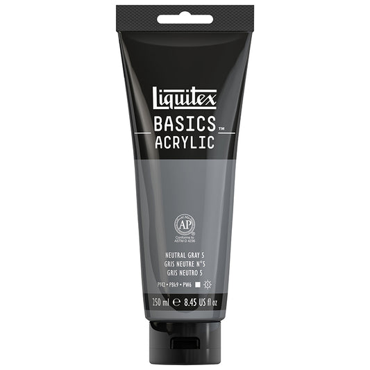 Liquitex Basics Acrylic Neutral Gray 250ml
