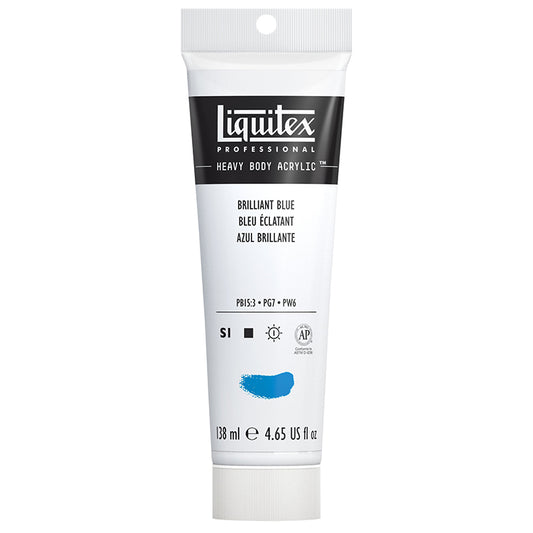 Liquitex Heavy Body Acrylic Brilliant Blue 138ml