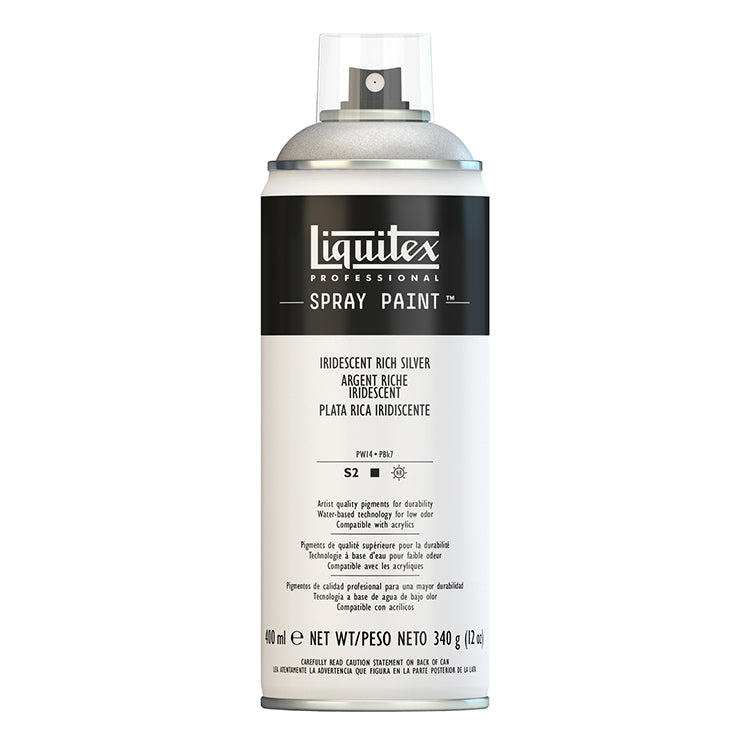 Liquitex Professional Spray Paint Iridescent Rich Silver