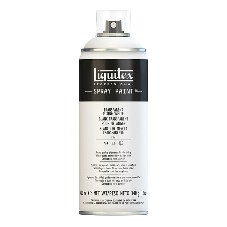 Liquitex Professional Spray Paint Transparent Mixing White