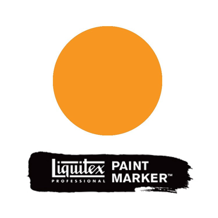 Liquitex Paint Marker Wide Point Cadmium Yellow Deep Hue
