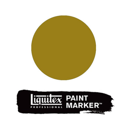 Liquitex Paint Marker Wide Point Iridescent Antique Gold