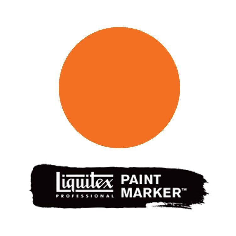 Liquitex Paint Marker Wide Point Fluorescent Orange