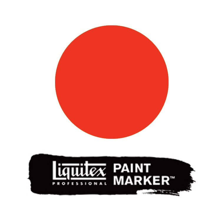 Liquitex Paint Marker Fine Point Fluorescent Red