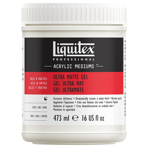 Liquitex Ultra Matte Gel Medium 16oz
