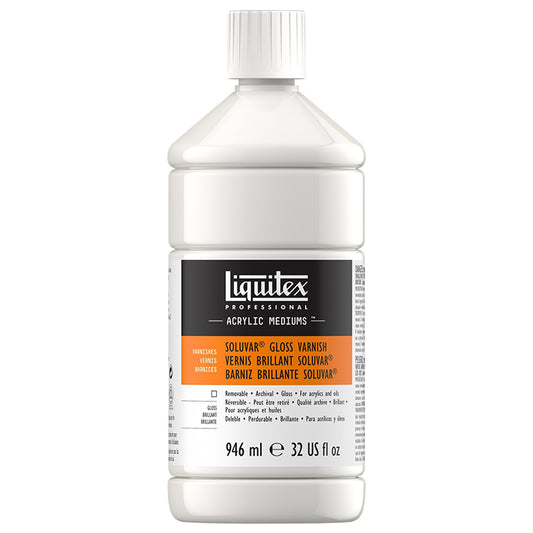 Liquitex Soluvar Matte Picture Varnish 32oz