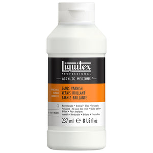 Liquitex Gloss Varnish Flexible Surface 8 oz