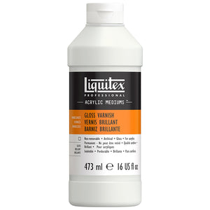 Liquitex Gloss Varnish Flexible Surface 16 oz