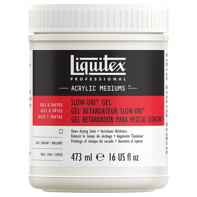 Liquitex Slow-Dri Blending Gel Medium 16oz