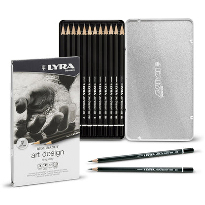 Lyra Art Design Graphite Pencil Box of 12