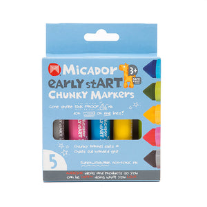Chunky Markers 5 Colors