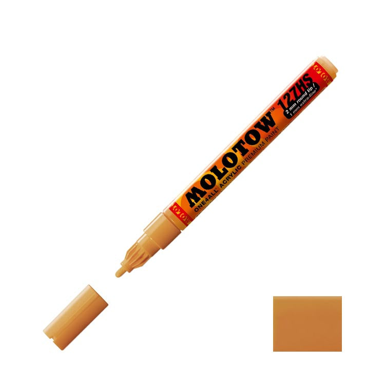 Molotow Acrylic Paint Marker Ochre Brown Light 2mm