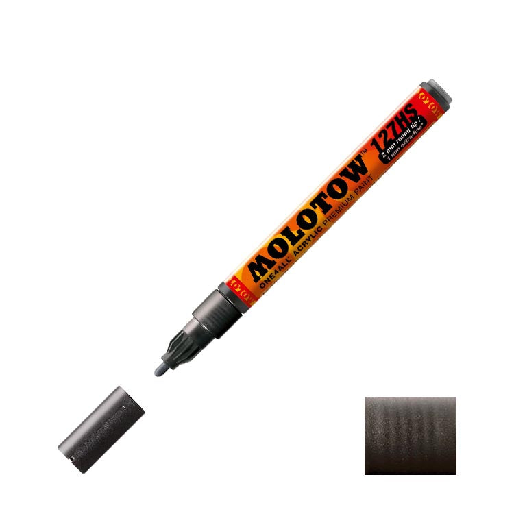 Molotow Acrylic Paint Marker Metallic Black 2mm