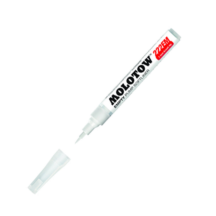 Molotow Acrylic Paint Marker Brush Tip Empty Pump Softliner