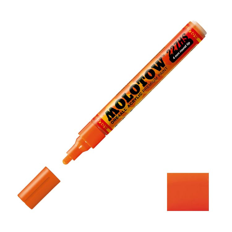 Molotow Acrylic Paint Marker Dare Orange 4mm