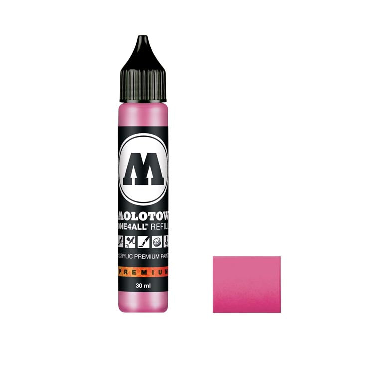 Molotow Acrylic Paint Marker Refill Neon Pink 30ml