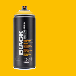 Montana Black Spray Paint Yellow ⚠️