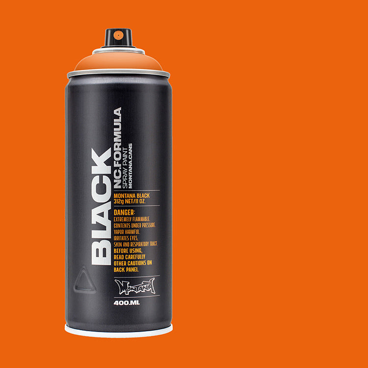 Montana Black Spray Paint Pure Orange ⚠️