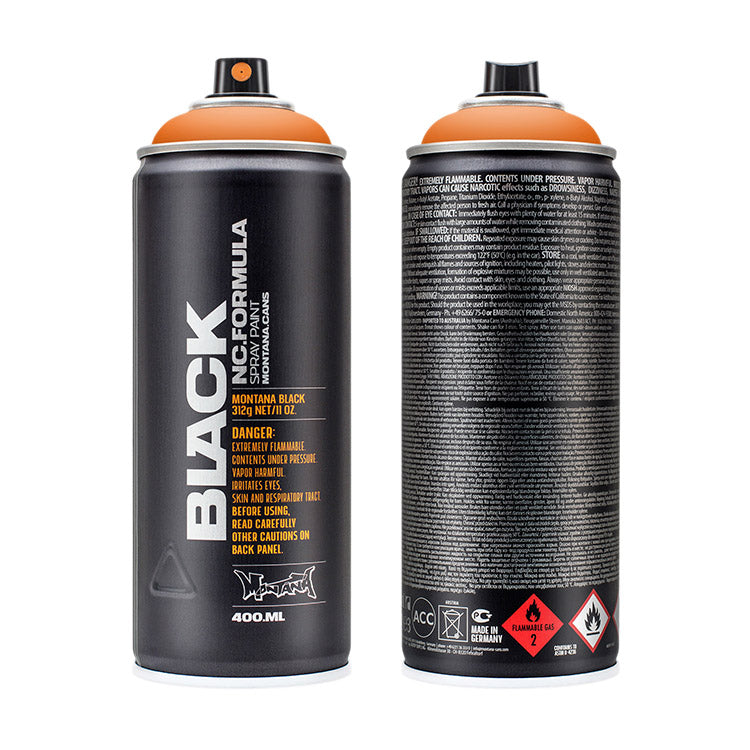 Montana Black Spray Paint Pure Orange ⚠️