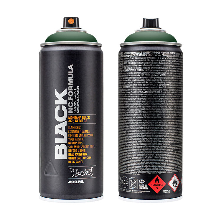 Montana Black Spray Paint Tag Green ⚠️