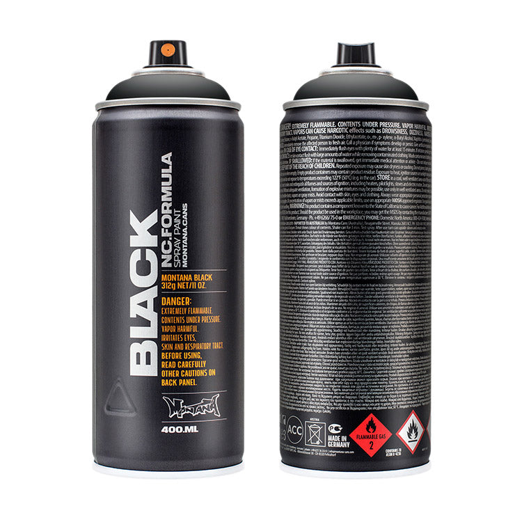 Montana Black Spray Paint Black ⚠️