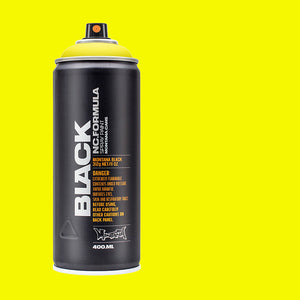 Montana Black Spray Paint True Yellow ⚠️