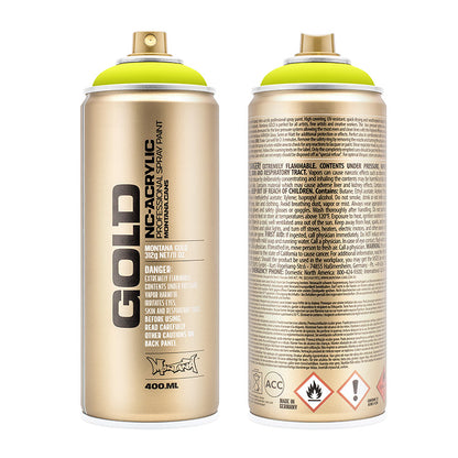 Montana Gold Acrylic Spray Paint Flash Yellow ⚠️