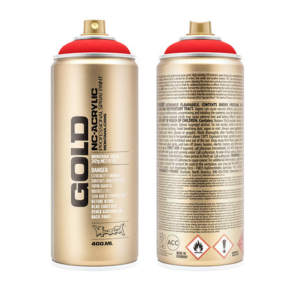 Montana Gold Acrylic Spray Paint Fire Red ⚠️
