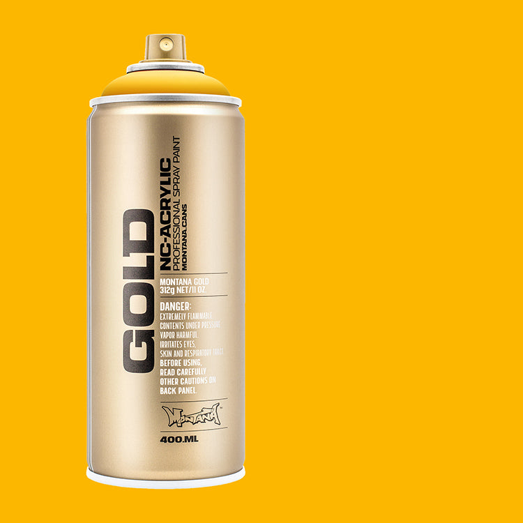Montana Gold Acrylic Spray Paint Yellow Cab ⚠️