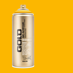 Montana Gold Acrylic Spray Paint Yellow Cab ⚠️