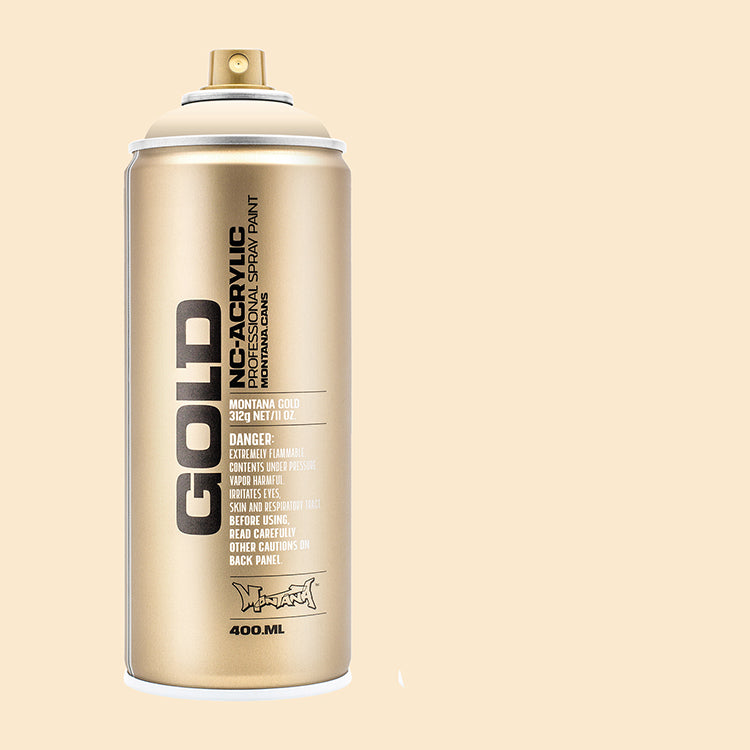 Montana Gold Acrylic Spray Paint White Orange ⚠️