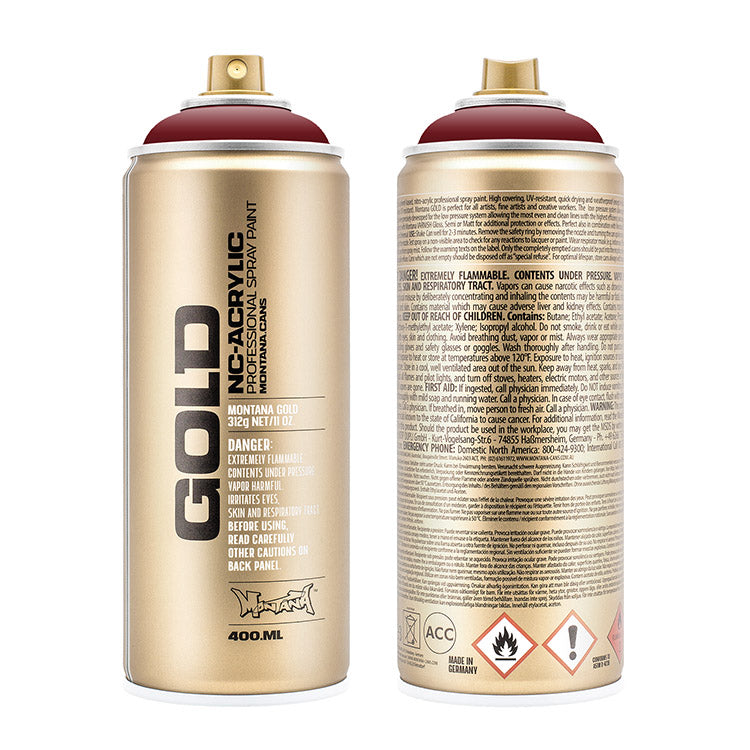Montana Gold Acrylic Spray Paint Royal Red ⚠️