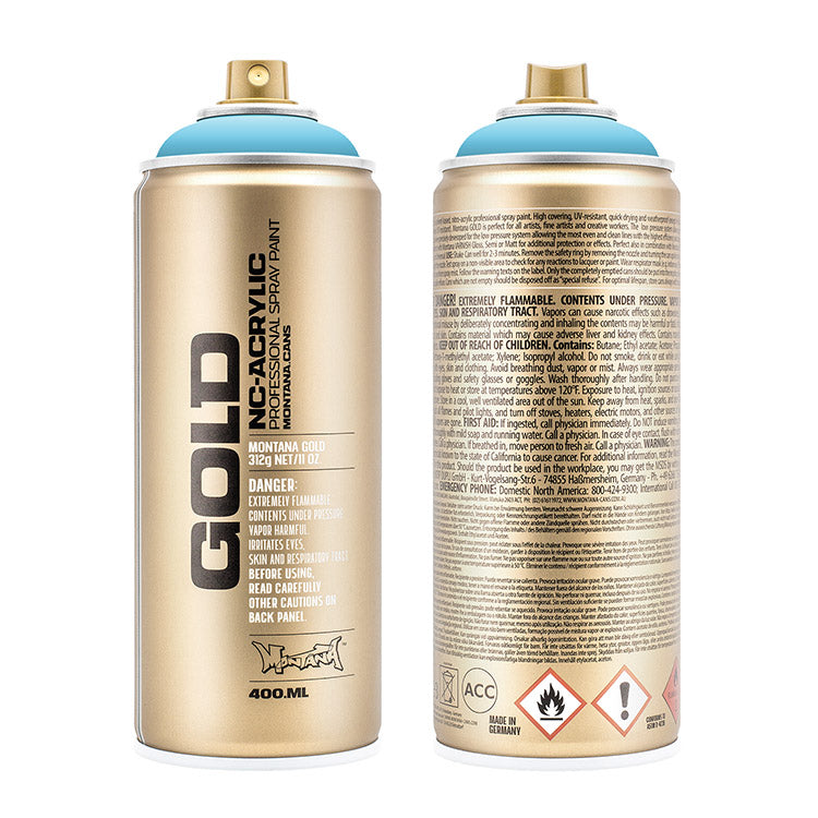 Montana Gold Acrylic Spray Paint Baby Blue ⚠️