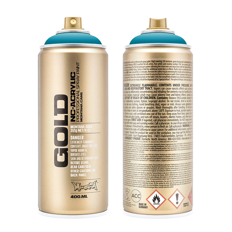 Montana Gold Acrylic Spray Paint Aqua ⚠️