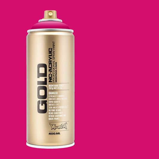 Montana Gold Acrylic Spray Paint 100 Percent Magenta ⚠️