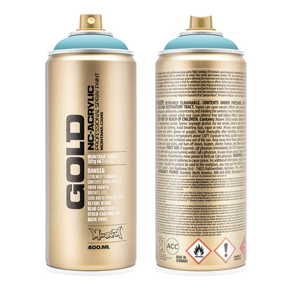 Montana Gold Acrylic Spray Paint Shock Blue Light ⚠️
