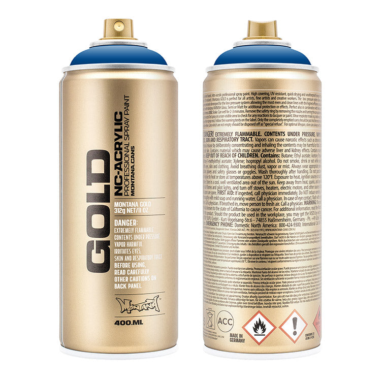 Montana Gold Acrylic Spray Paint Shock Blue ⚠️